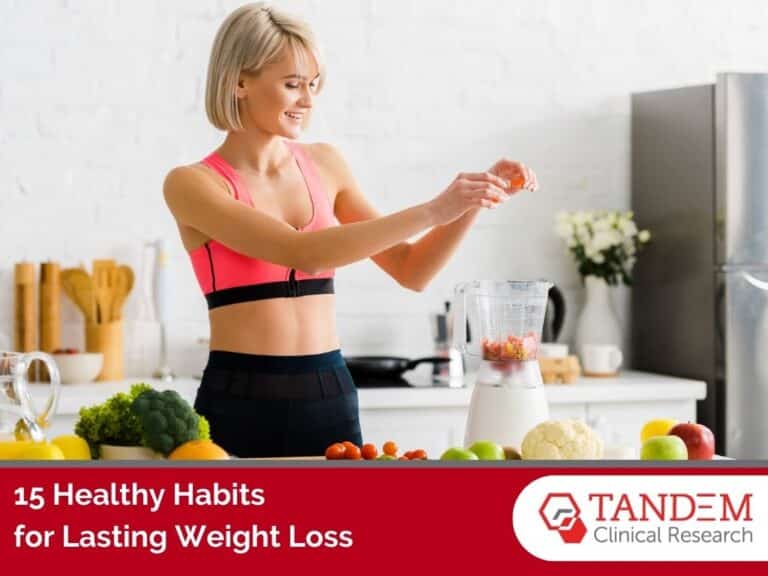 15 healthy habits for lasting weight loss