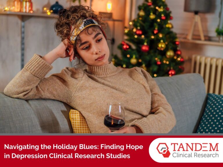 Navigating the holiday blues: finding hope in depression clinical research studies