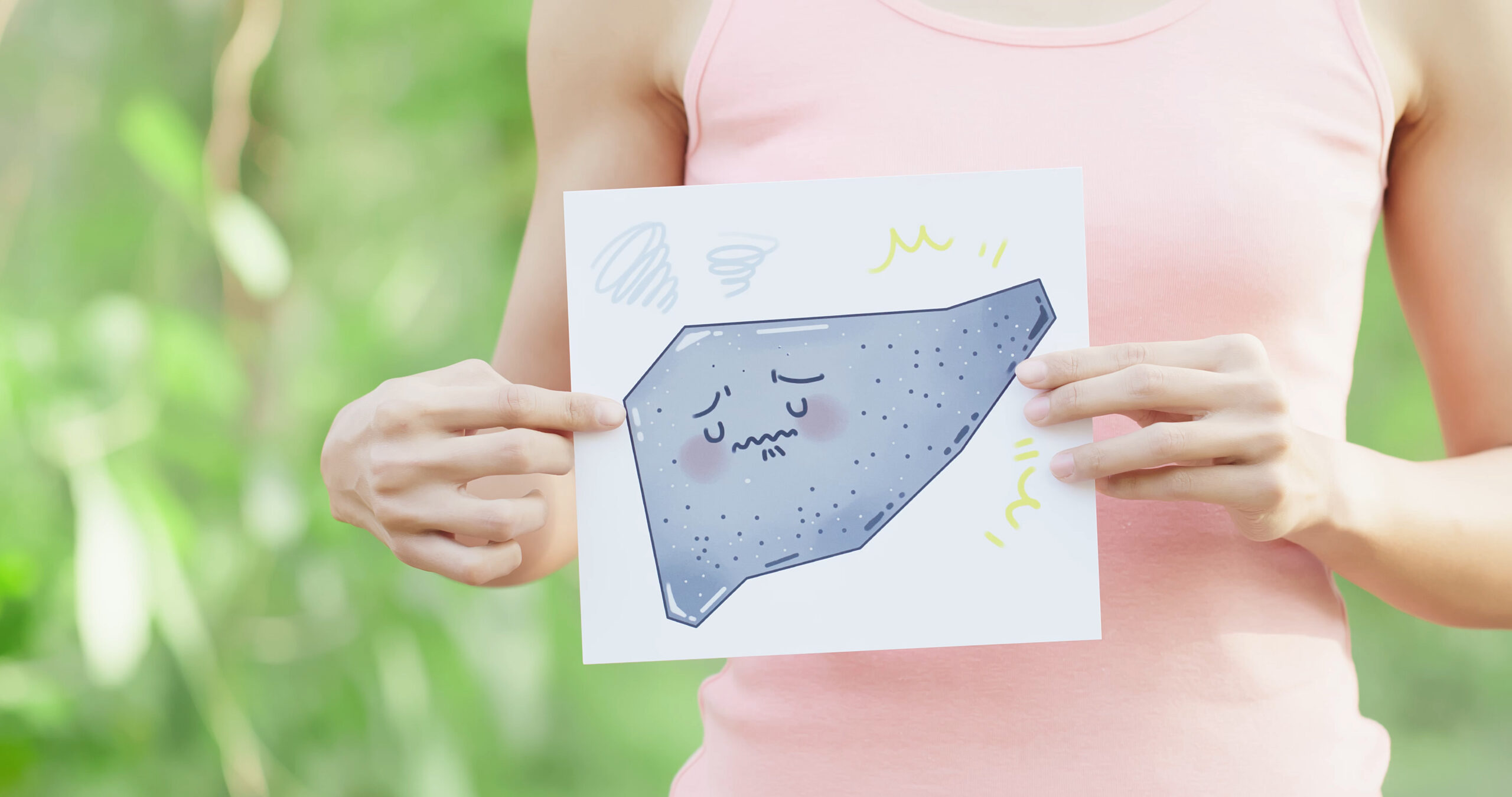 Liver Cirrhosis 2 Woman with cirrhosis liver